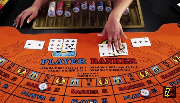 Luật rút bài tụ Banker trong game Baccarat 78 win